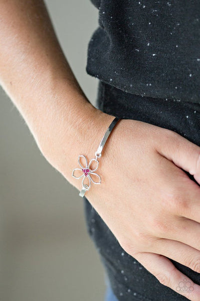 Hibiscus Hipster Pink Bracelet