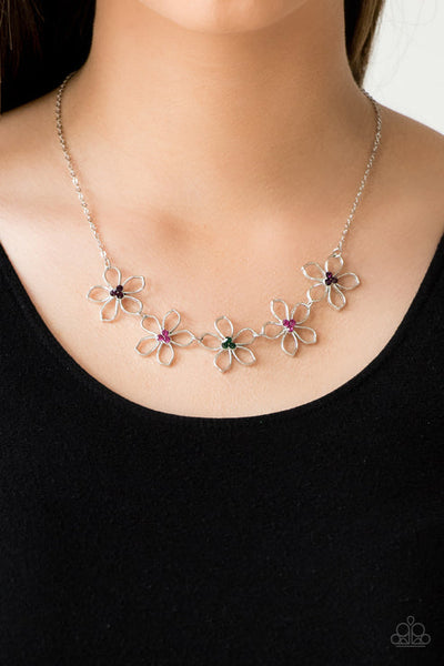 Hoppin' Hibiscus Multi Necklace