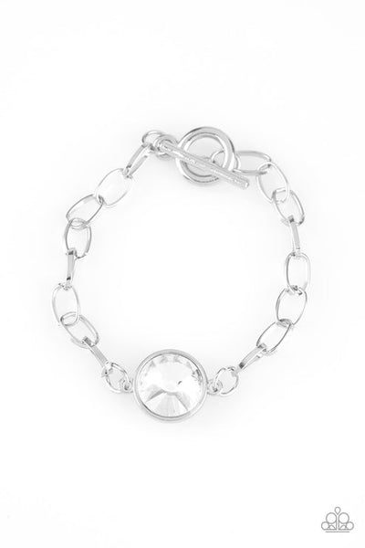 All Aglitter White Bracelet