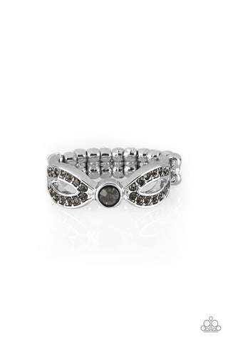 Extra Side Of Elegance Silver Ring