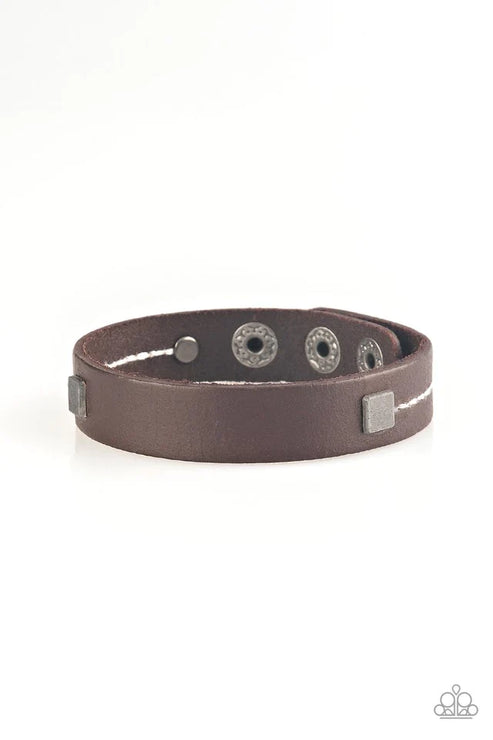 Totally Trailblazing Brown Urban Bracelet