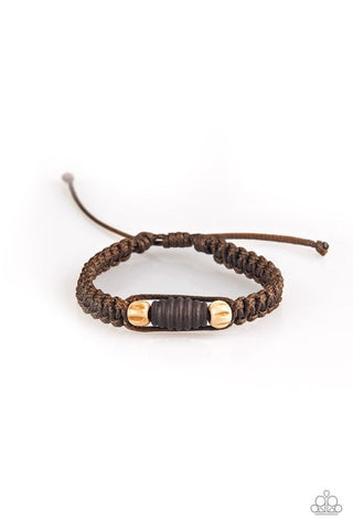 Tiki Traveler Brown Bracelet