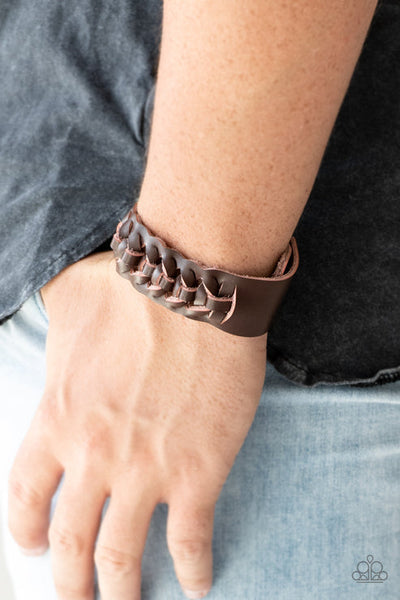 Rustle Up Brown  Urban Bracelet