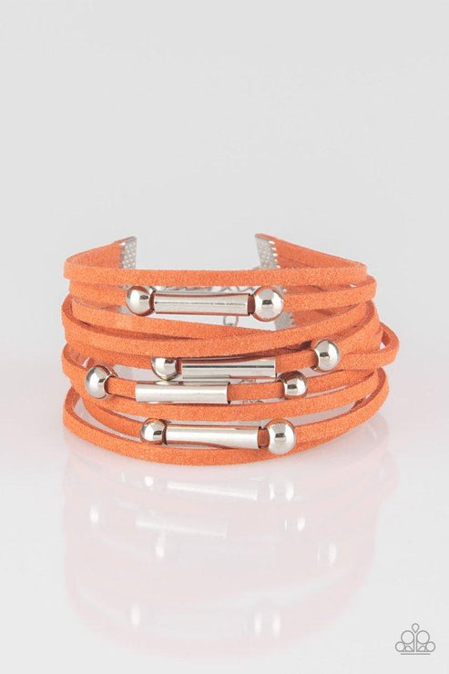 Back To BACKPACKER  Orange Urban Bracelet