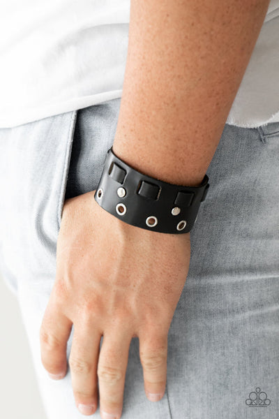 Mainstreet Motocross Black Bracelet