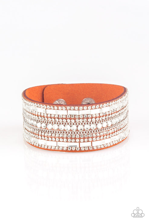 Rebel Radiance Orange Bracelet