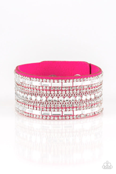 Rebel Radiance Pink Bracelet