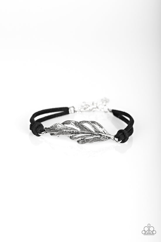 Faster Than Flight Black Bracelet