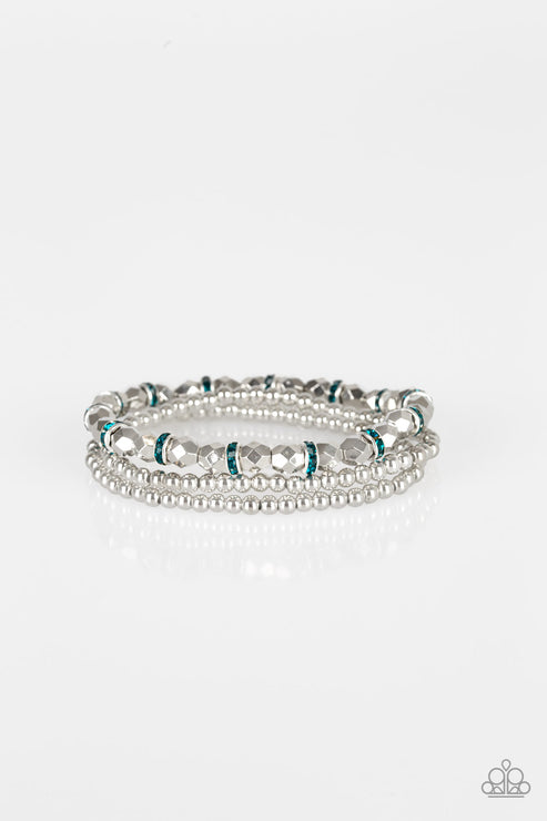 Let There BEAM Light Blue Bracelet