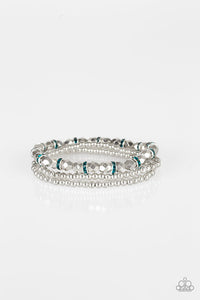 Let There BEAM Light Blue Bracelet