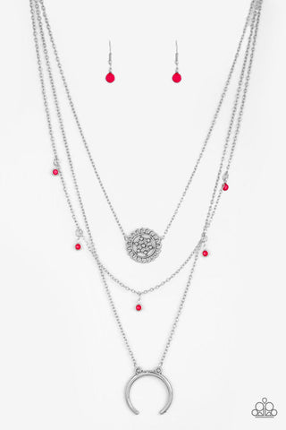 Lunar Lotus Pink Necklace