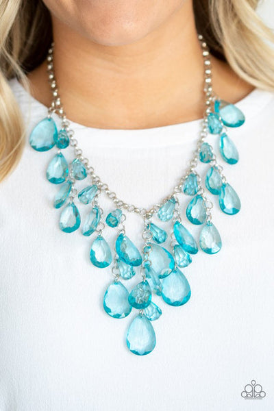 Irresistible Indescence Blue Necklace