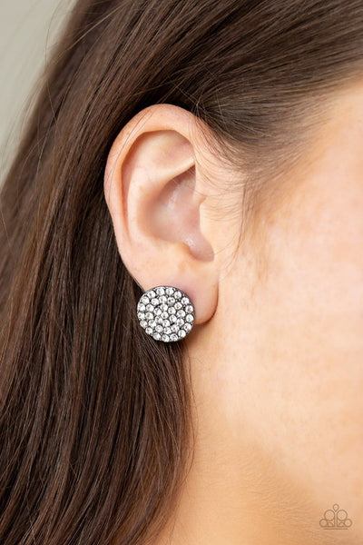 Greatest Of All Time Black Post Earring