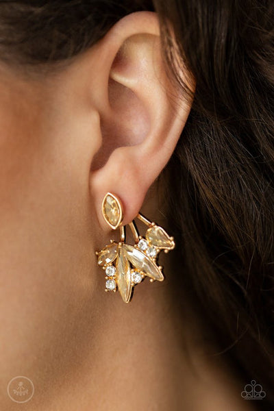 Deco Dynamite Gold Post Earrings