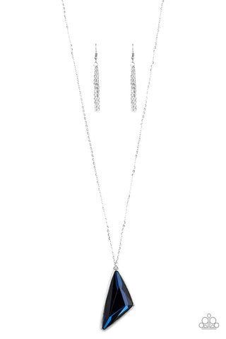 Ultra Sharp Blue Necklace