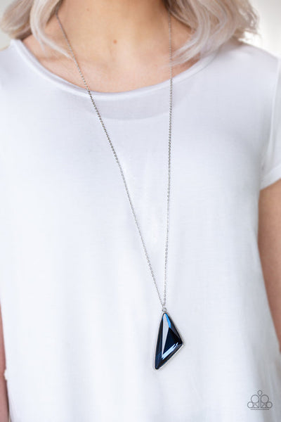 Ultra Sharp Blue Necklace