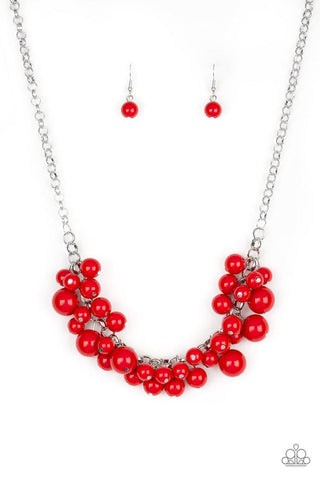 Walk This BROADWAY Red Necklace