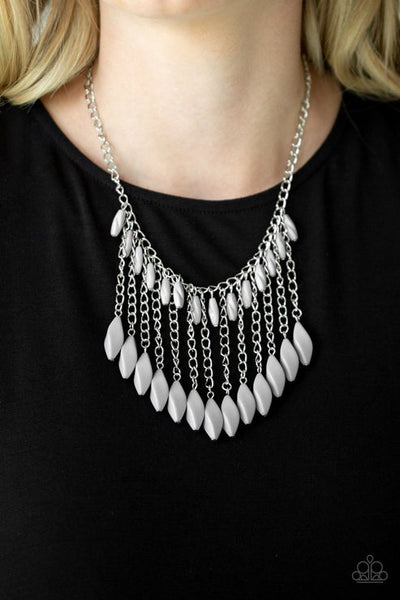 Venturous Vibes Silver Necklace