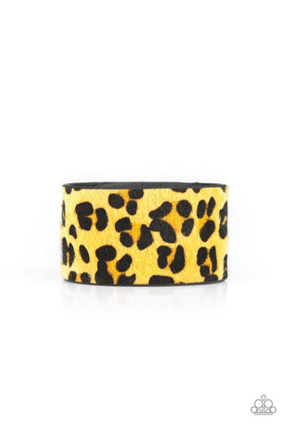 Cheetah Cabana Yellow Urban Bracelet