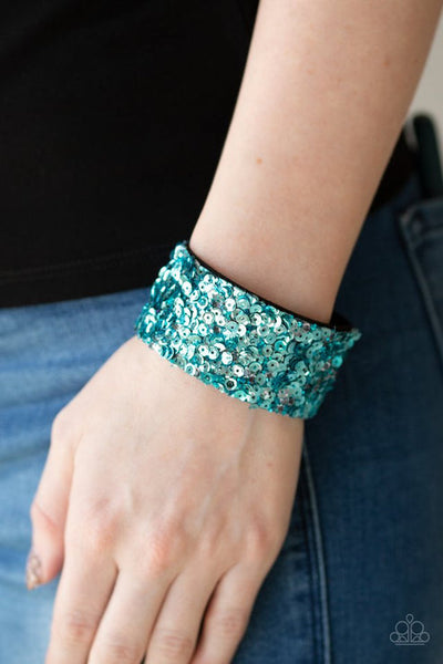 Starry Sequins Blue Bracelet