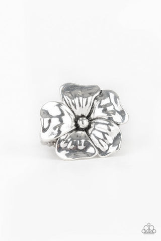 Tropical Gardens Silver Ring