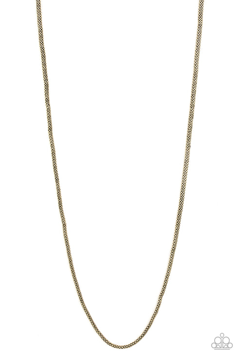 Underground Brass Urban Necklace