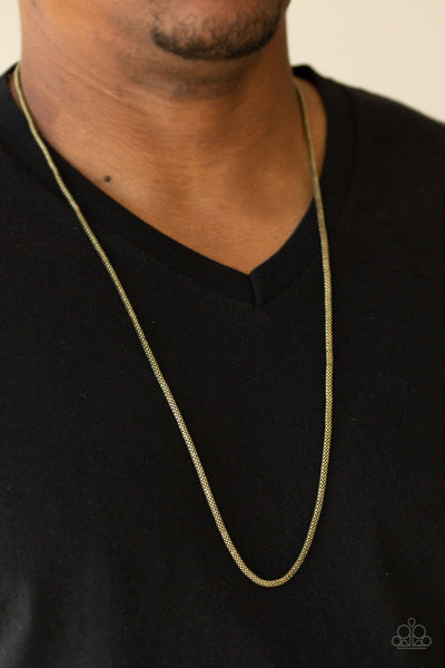 Underground Brass Urban Necklace