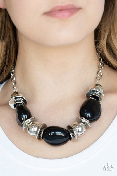 Vivid Vibes Black Necklace