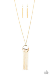 Terra Tassel Gold Necklace