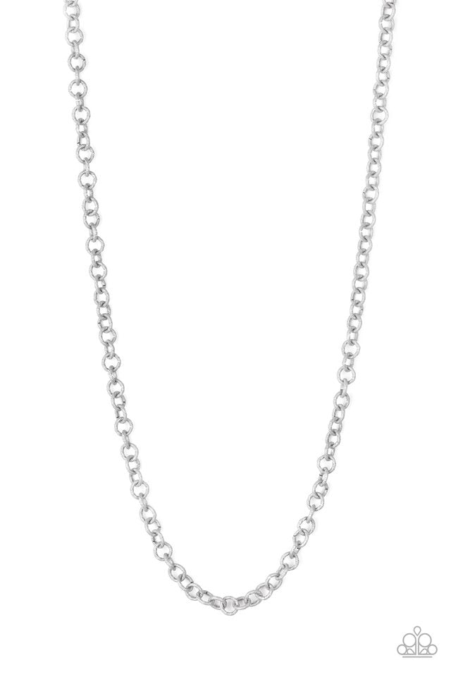 Courtside Couture Silver Urban Necklace