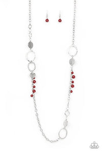 Unapologetic Flirt Red Necklace