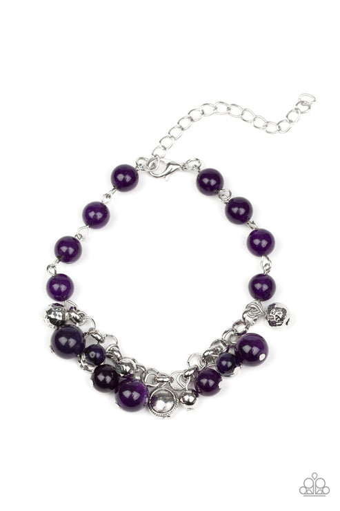 Glossy Glow Purple Bracelet