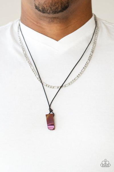 Lookin' Slick Brown Urban Necklace