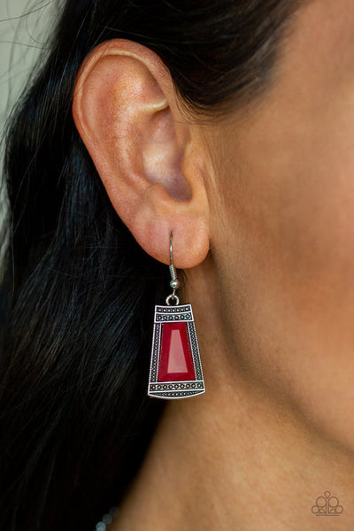 Lion Den Red Necklace