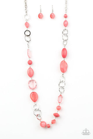 Prismatic Paradise Pink Necklace