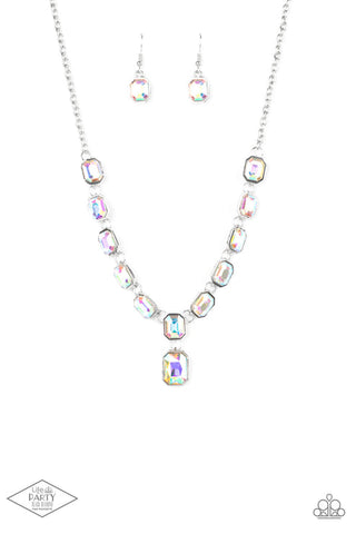 The Right to Remain Sparkly Multi Necklace