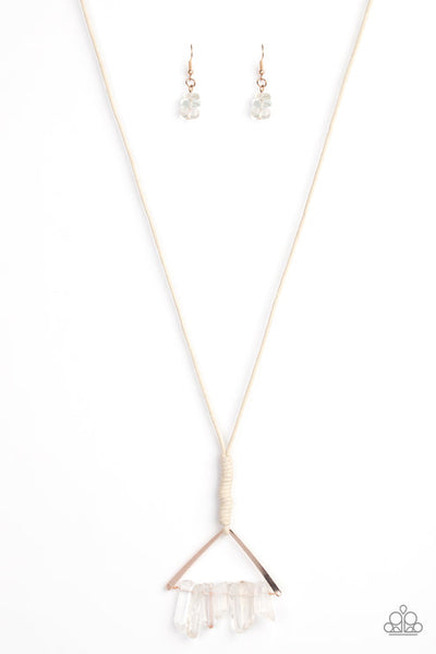 Raw Talent Rose Gold Necklace