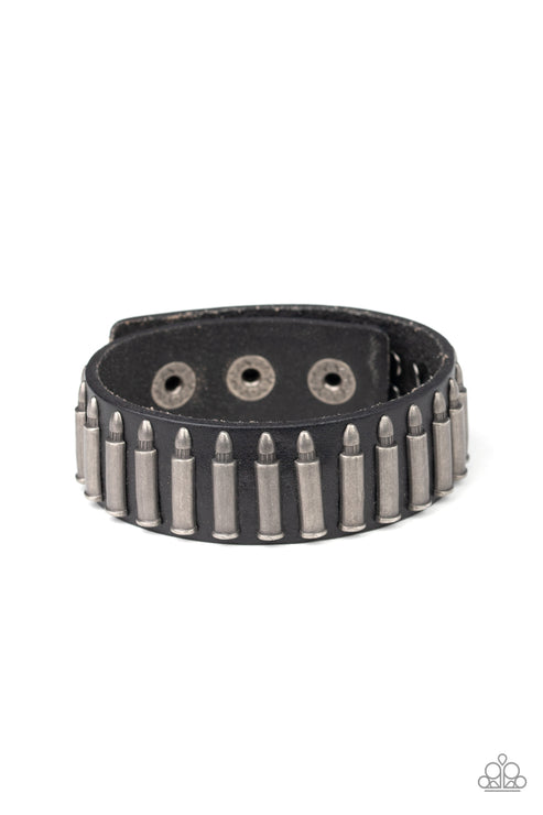 Armed And Dangerous Black Urban Bracelet