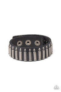 Armed And Dangerous Black Urban Bracelet