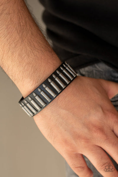 Armed And Dangerous Black Urban Bracelet