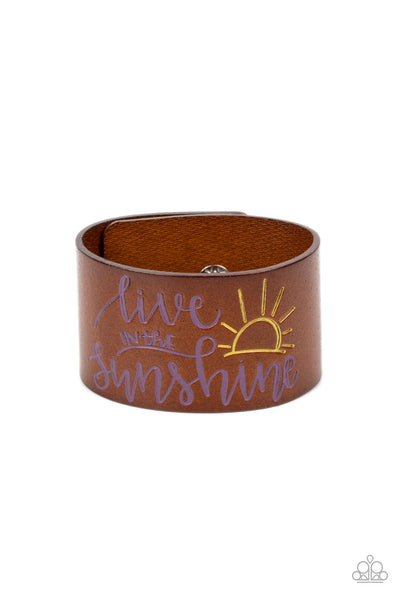 Sunshine Season Purple Urban Bracelet