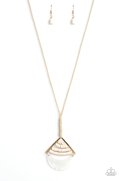 Beach Beam Gold Necklace