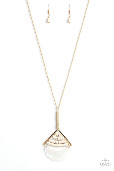 Beach Beam Gold Necklace
