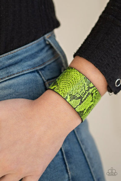 It's A Jungle Out There Green Urban Bracelet