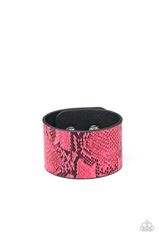 It's A Jungle Out There Pink Urban Bracelet