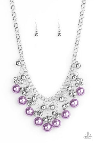 Pearl Appraisal Purple Necklace