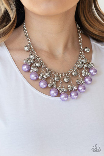 Pearl Appraisal Purple Necklace