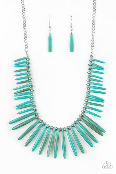 Out Of My Element Blue Necklace