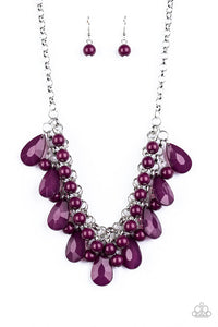 Endless Effervescence Purple Necklace