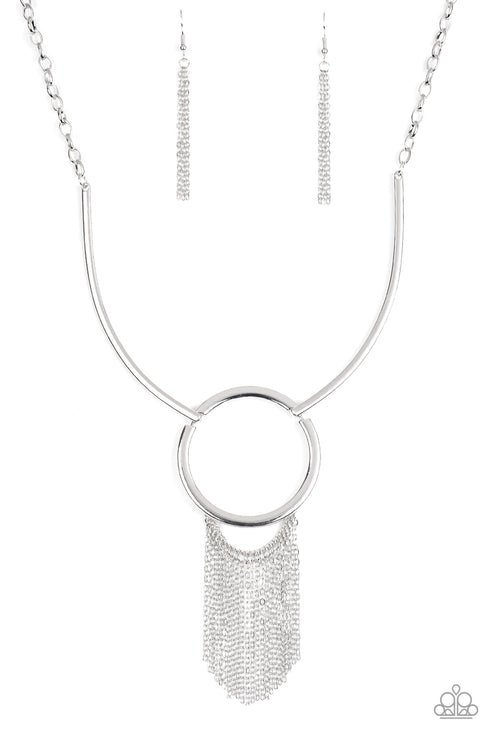 Pharaoh Paradise Silver Necklace